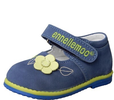 Kinderschuhe-Mädchen-ennellemoo® - Baby-Mädchen-Kinder-Ballerinas-echt Leder-Schuhe-Halbschuhe-Lauflernschuhe-Klettverschluss.