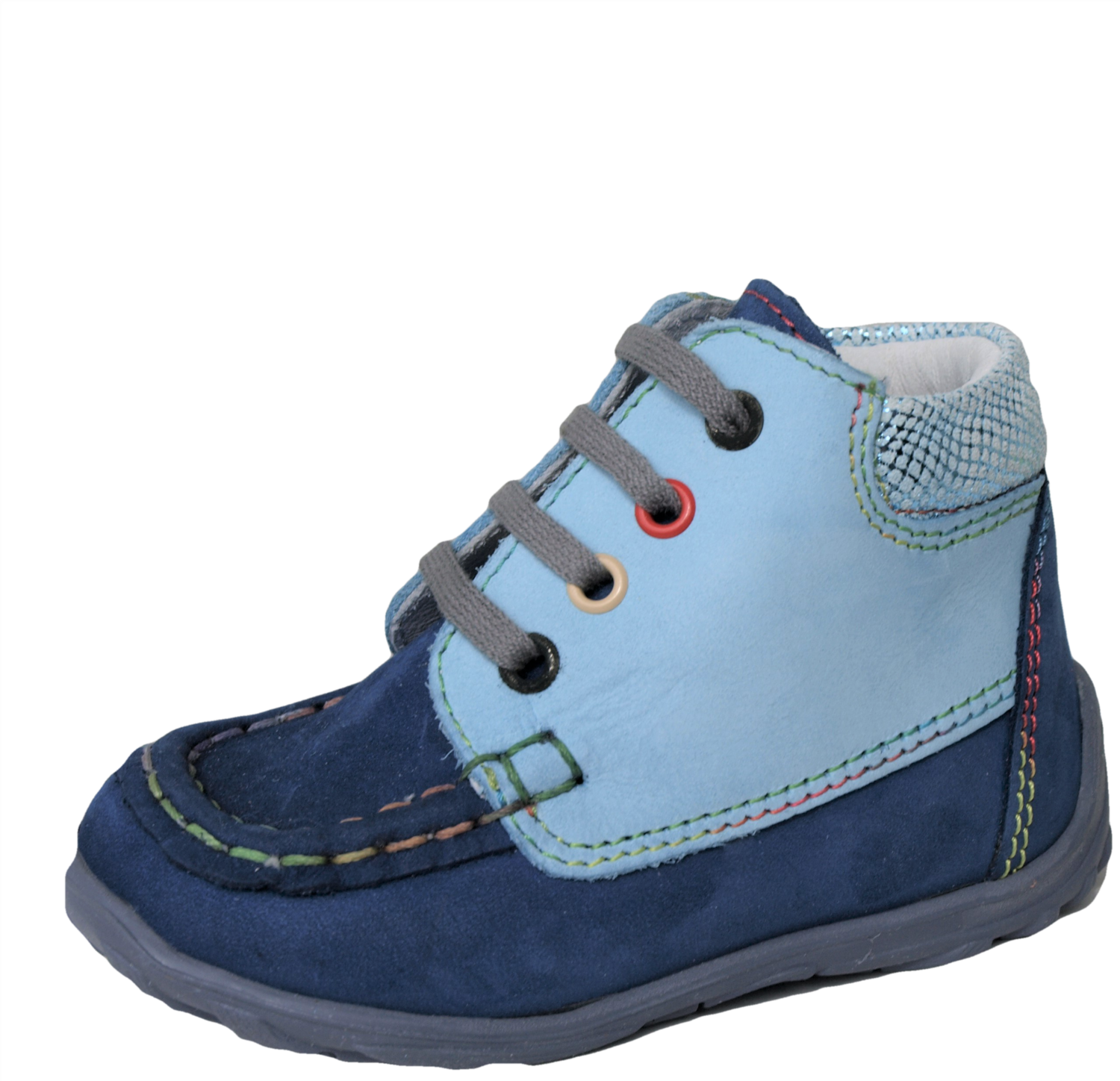 Babyschuhe-ennellemoo®-Kinder-Baby-Jungen-Lauflernschuhe- echt Leder-Schuhe- Knöchelhoch-PREMIUMSCHUHE.