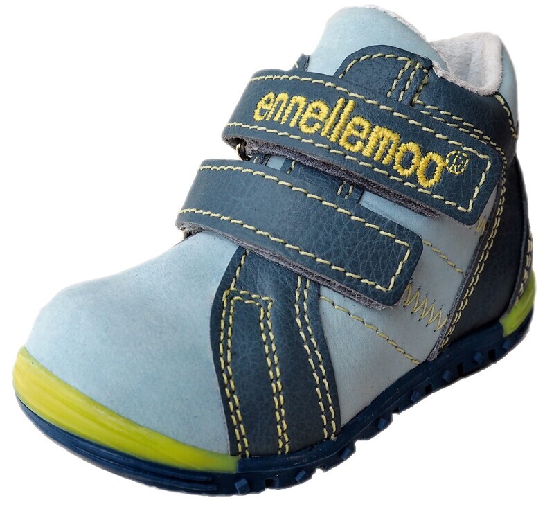 Kinderschuhe-ennellemoo®-Kinder-Baby-Jungen-Leder-Schuhe-Lauflernschuhe-Knöchelhoch-Klettverschluss .