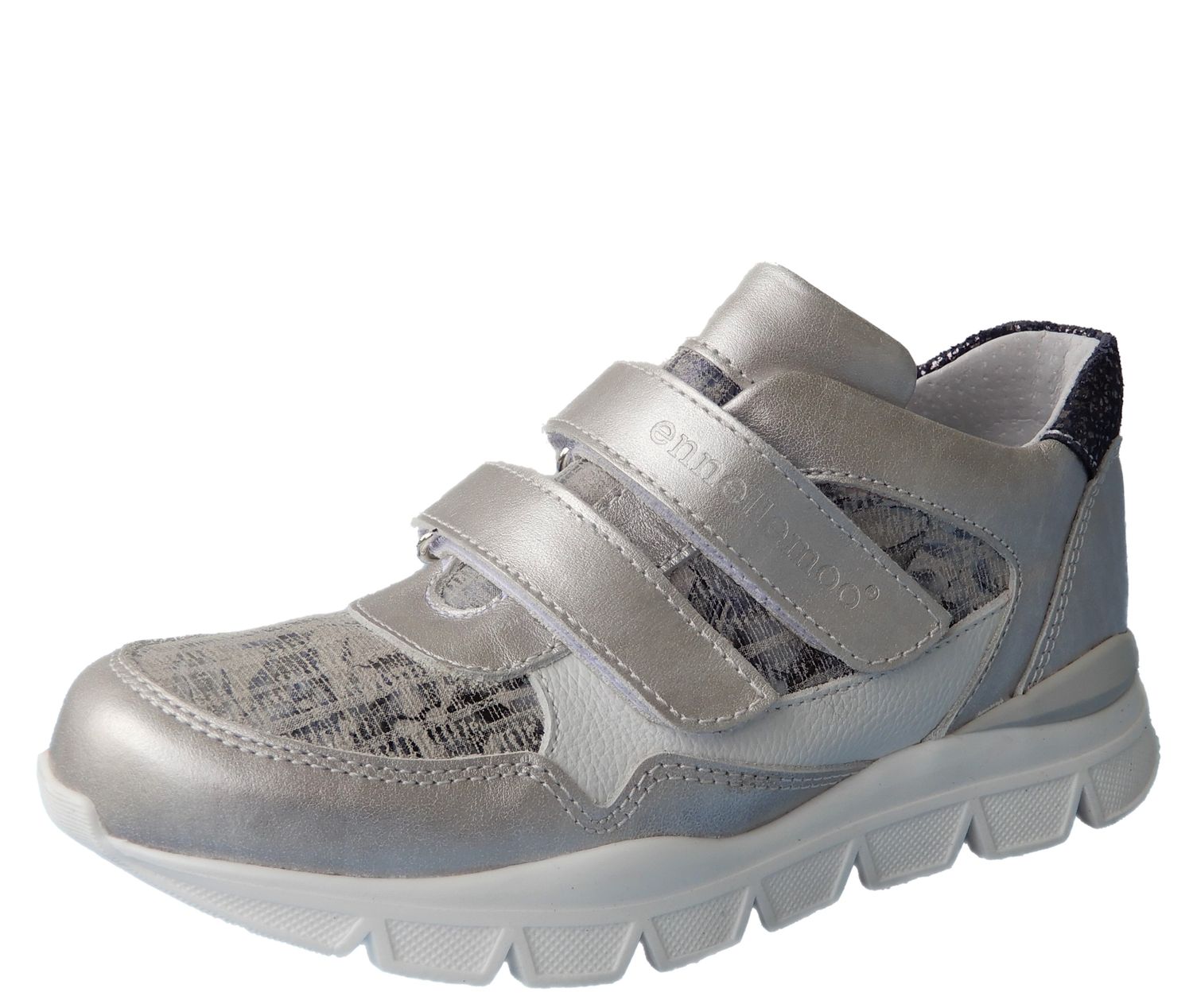 Kinderschuhe-Mädchen-Halbschuhe-Sneaker-Leder-Schuhe-Klettverschluss