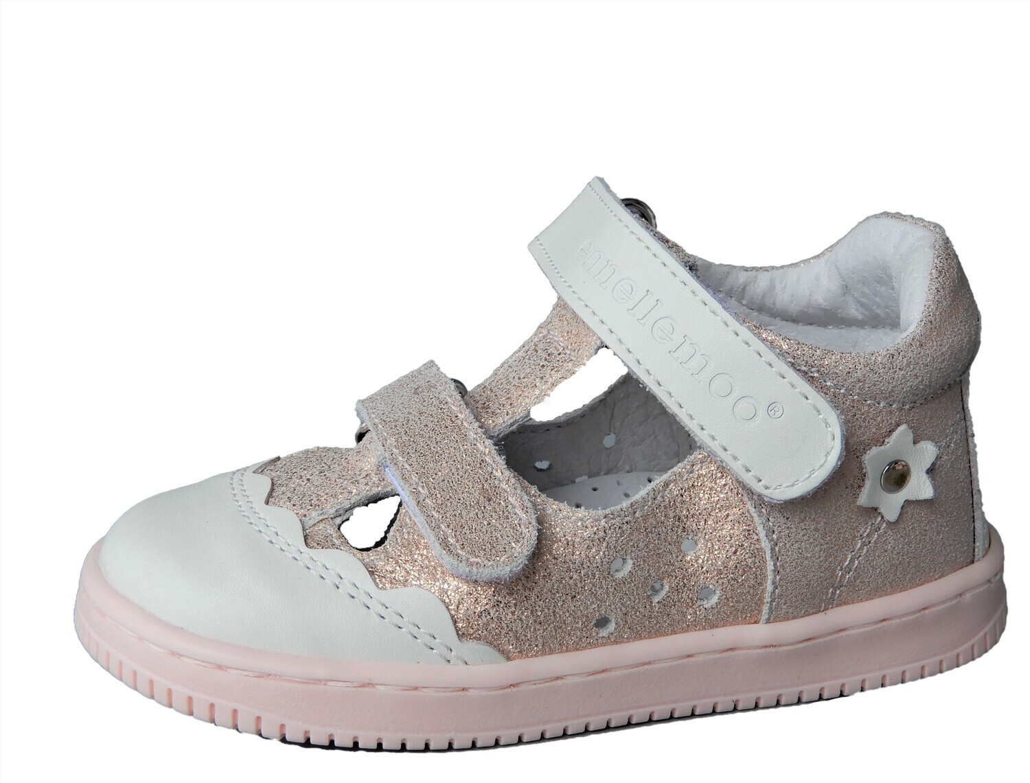 Kinderschuhe Mädchen Baby Mädchen Leder Schuhe Halbsandalen Lauflernschuhe Klettverschluss.