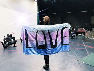 Silhouettes Love Blanket