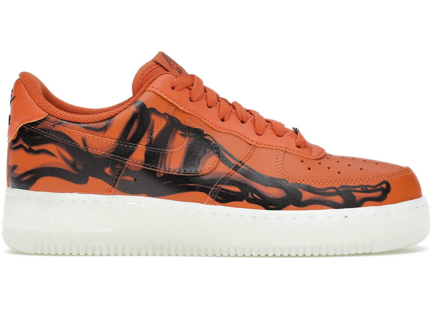 Air Force One x Skeleton Arancioni