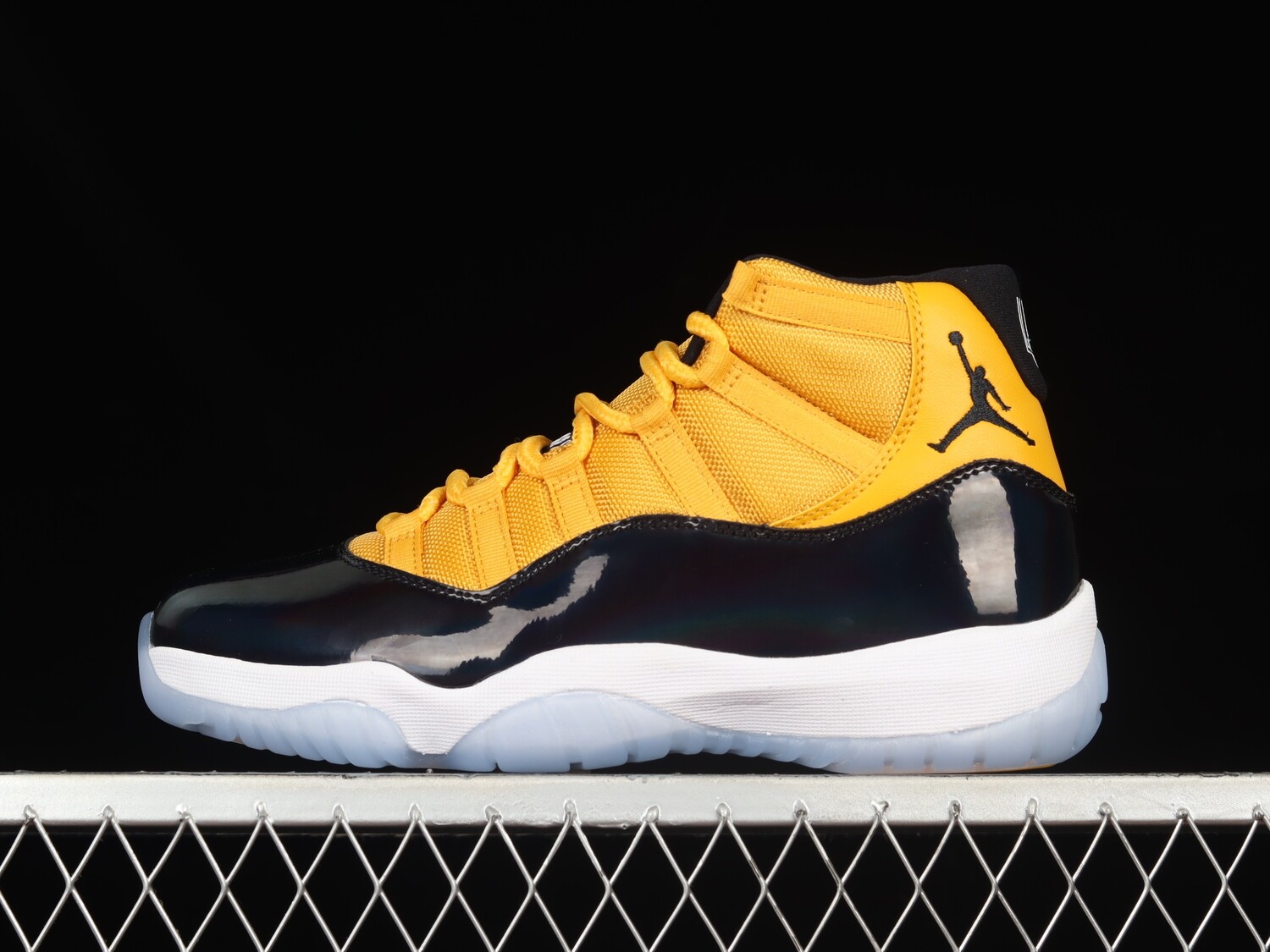 Jordan 11 Black Yellow