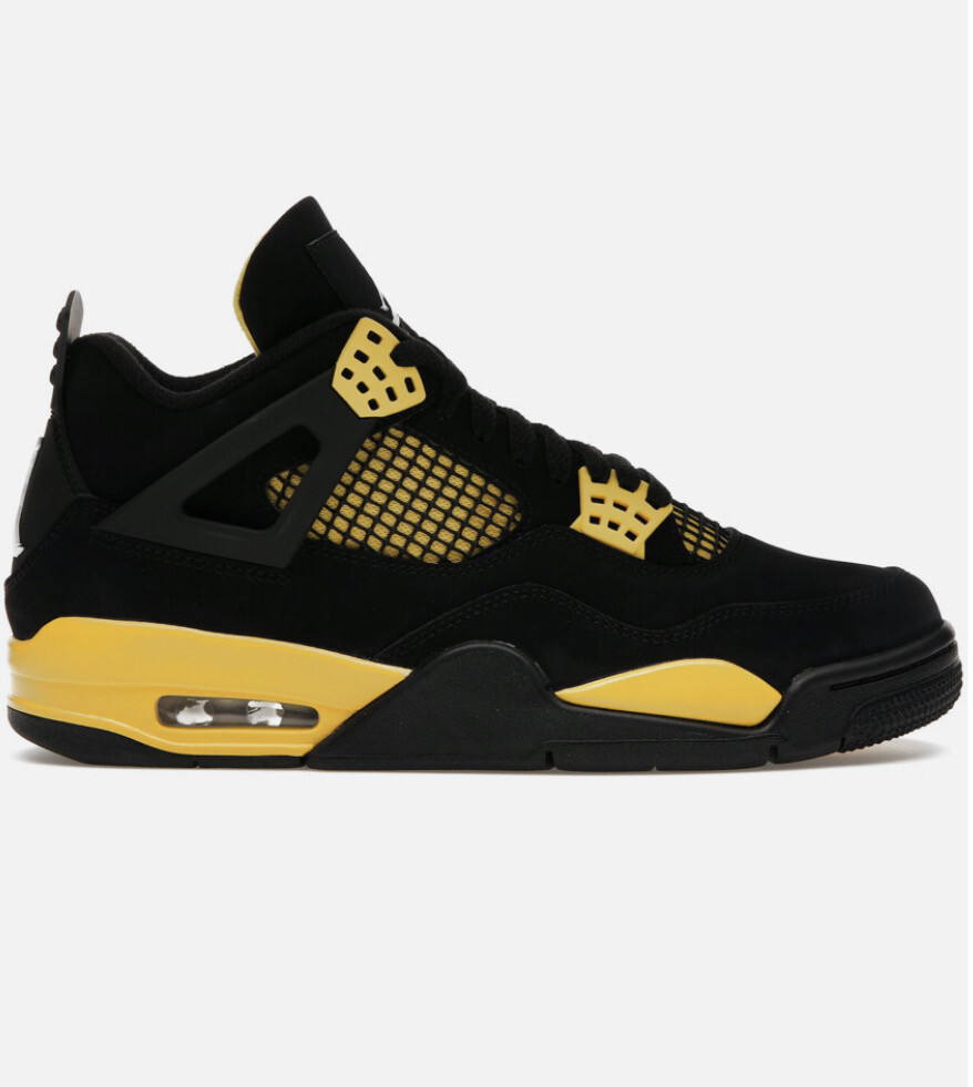Jordan 4 Thunder Yellow