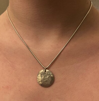 Upcycled Sterling Silver Pendent