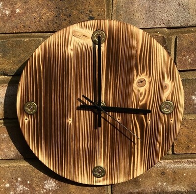 Shotgun clock - 4 cartridges