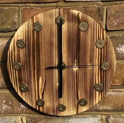 Shotgun clock - 12 cartridges