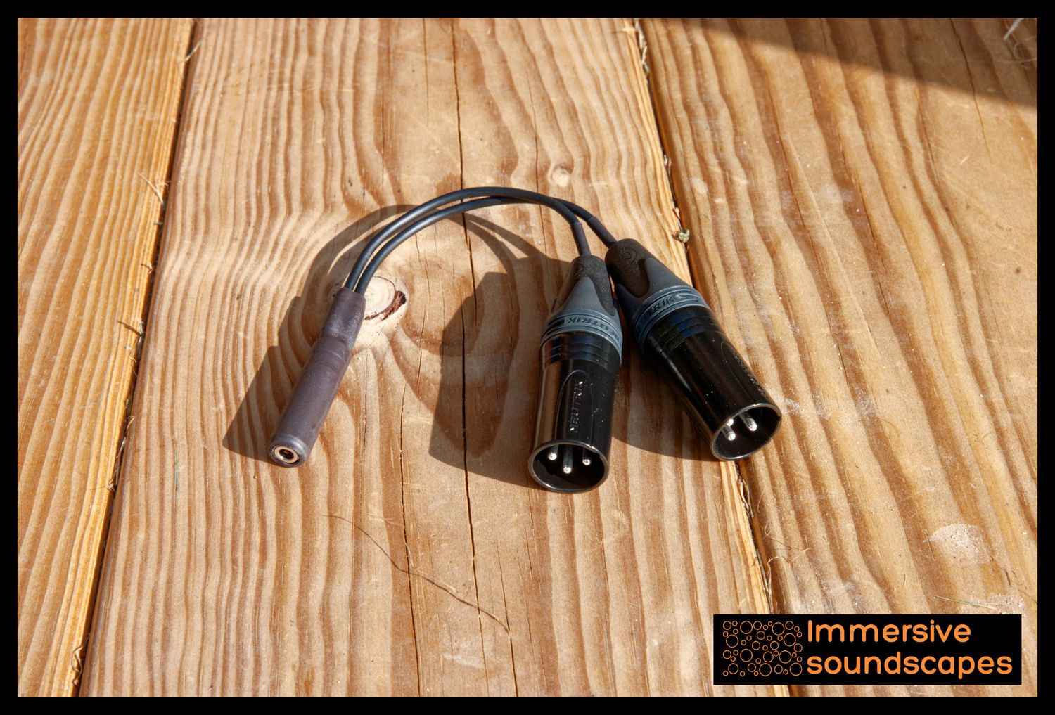 Adapter for PIP mics to work on XLR (48V) Recorder