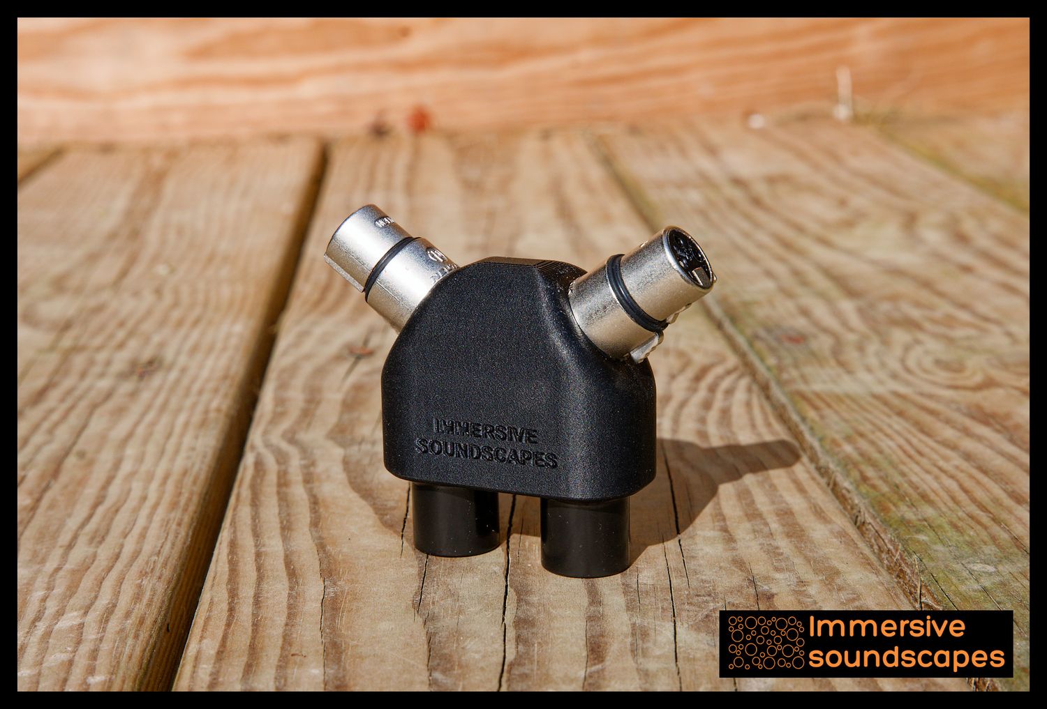 ORTF mounting adapter for Sennheiser MKH8040