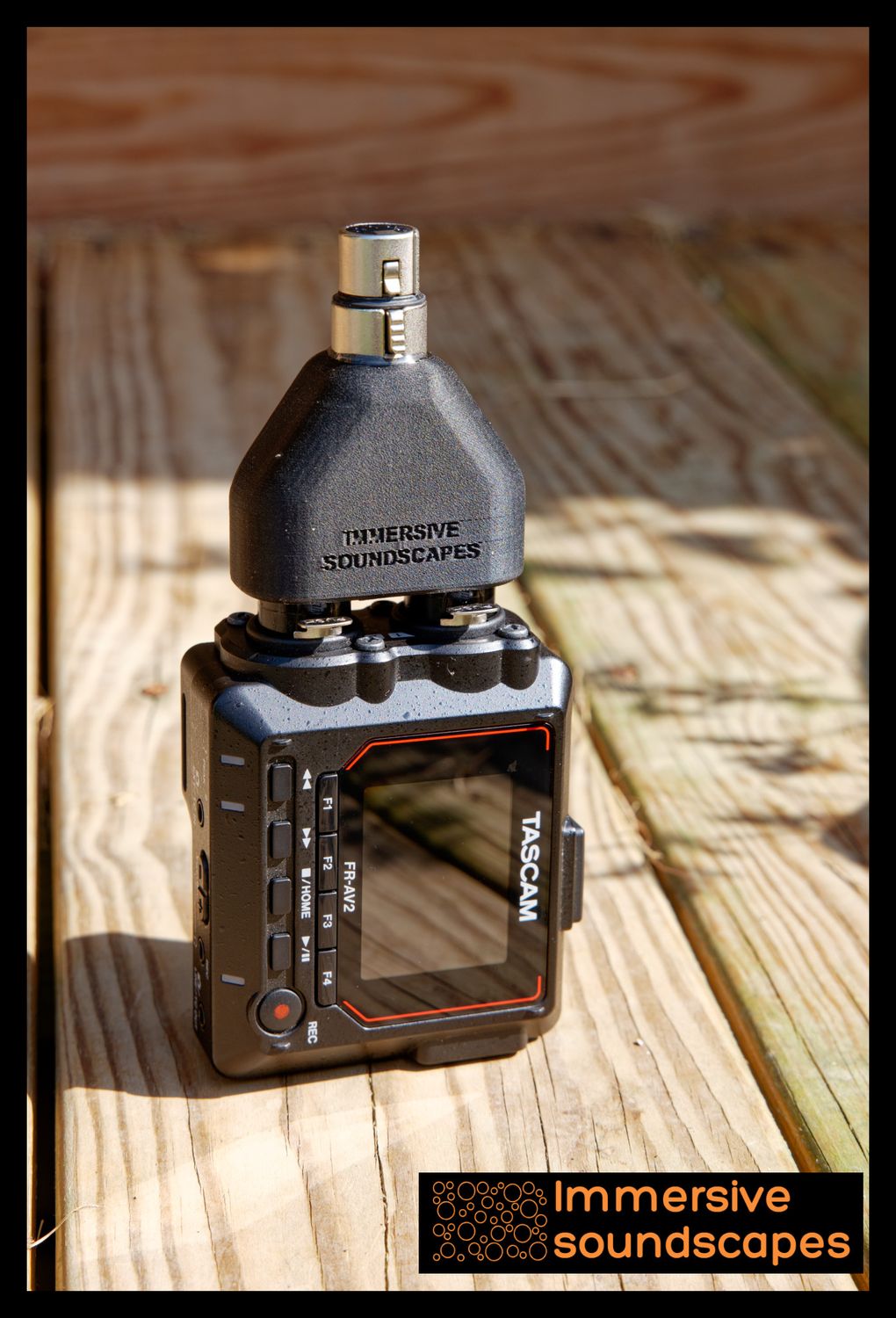 XLR5 (Stereo) to Recorder adapter