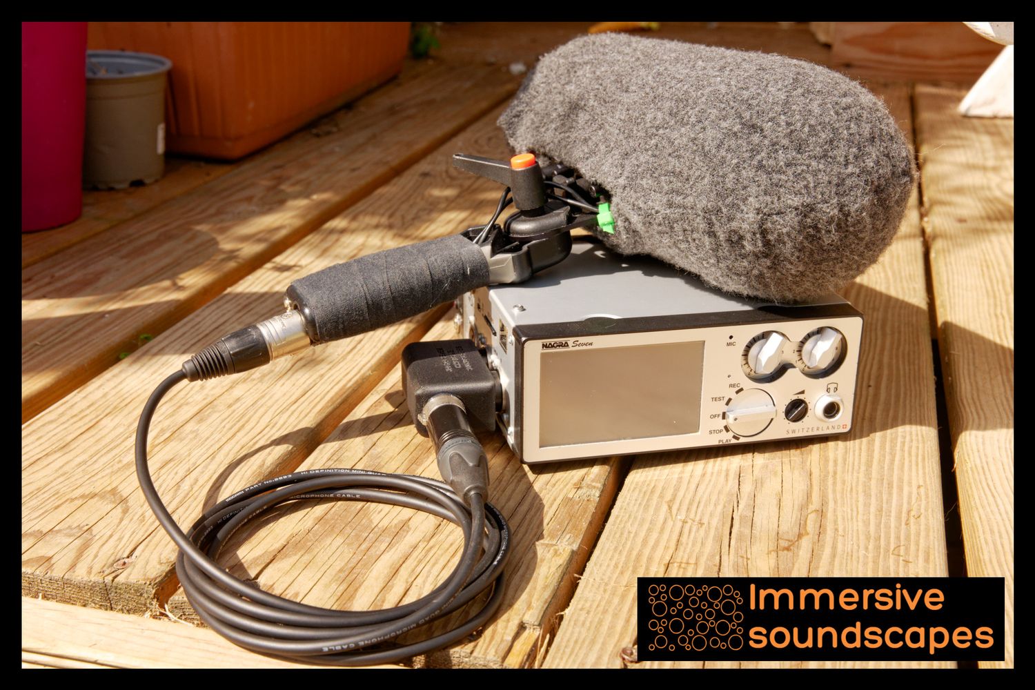 XLR5 (Stereo) to NAGRA SEVEN Recorder