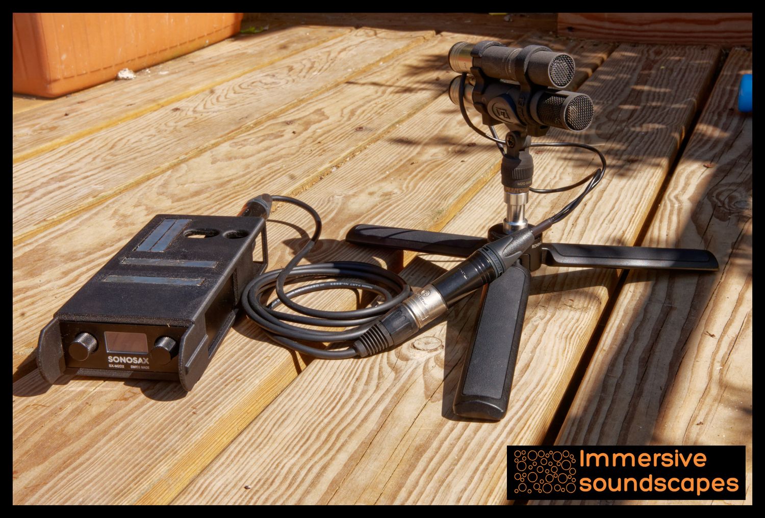 XLR5 (Stereo) to Sonosax SX-M2D2