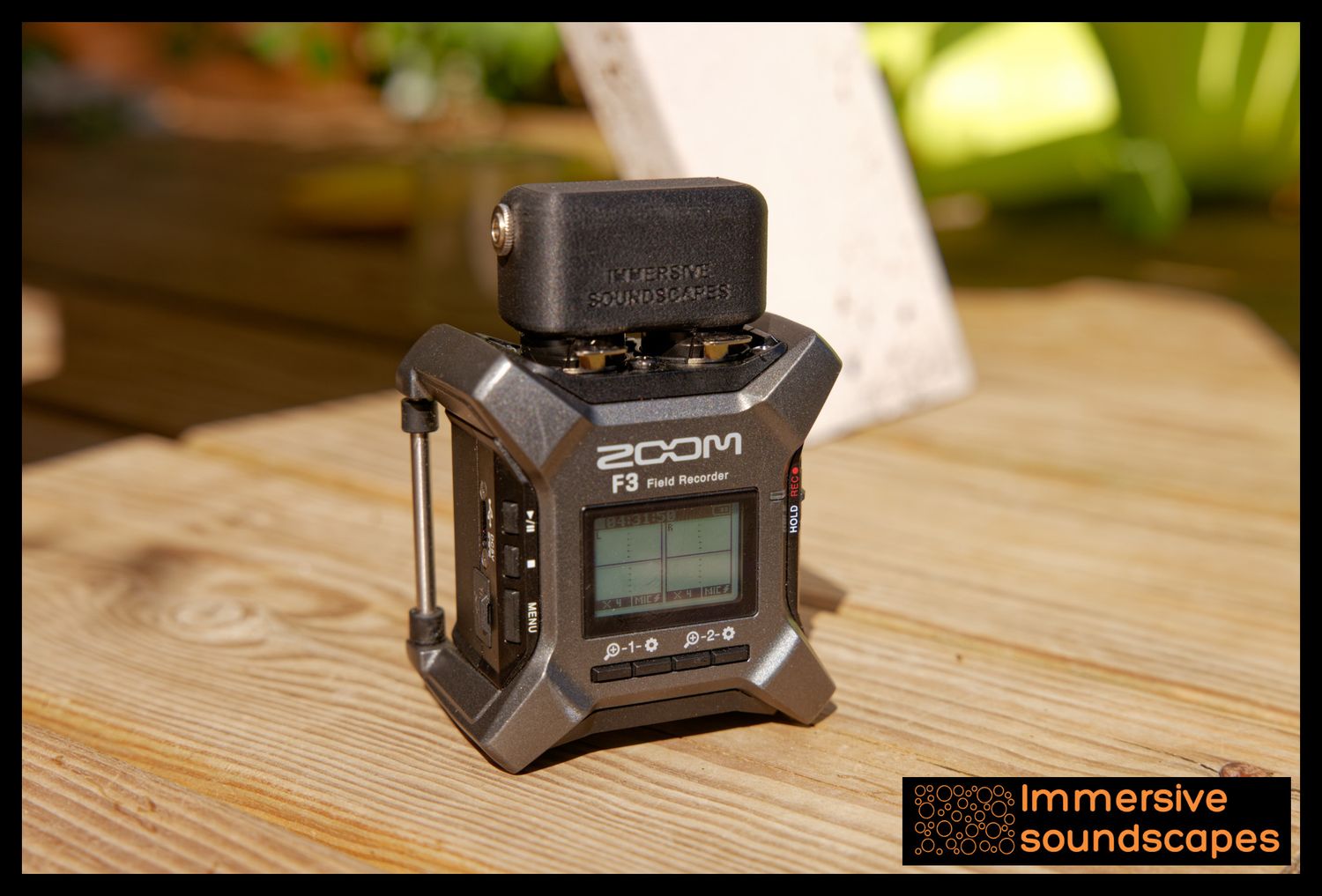 Zoom F3 PIP mics adapter