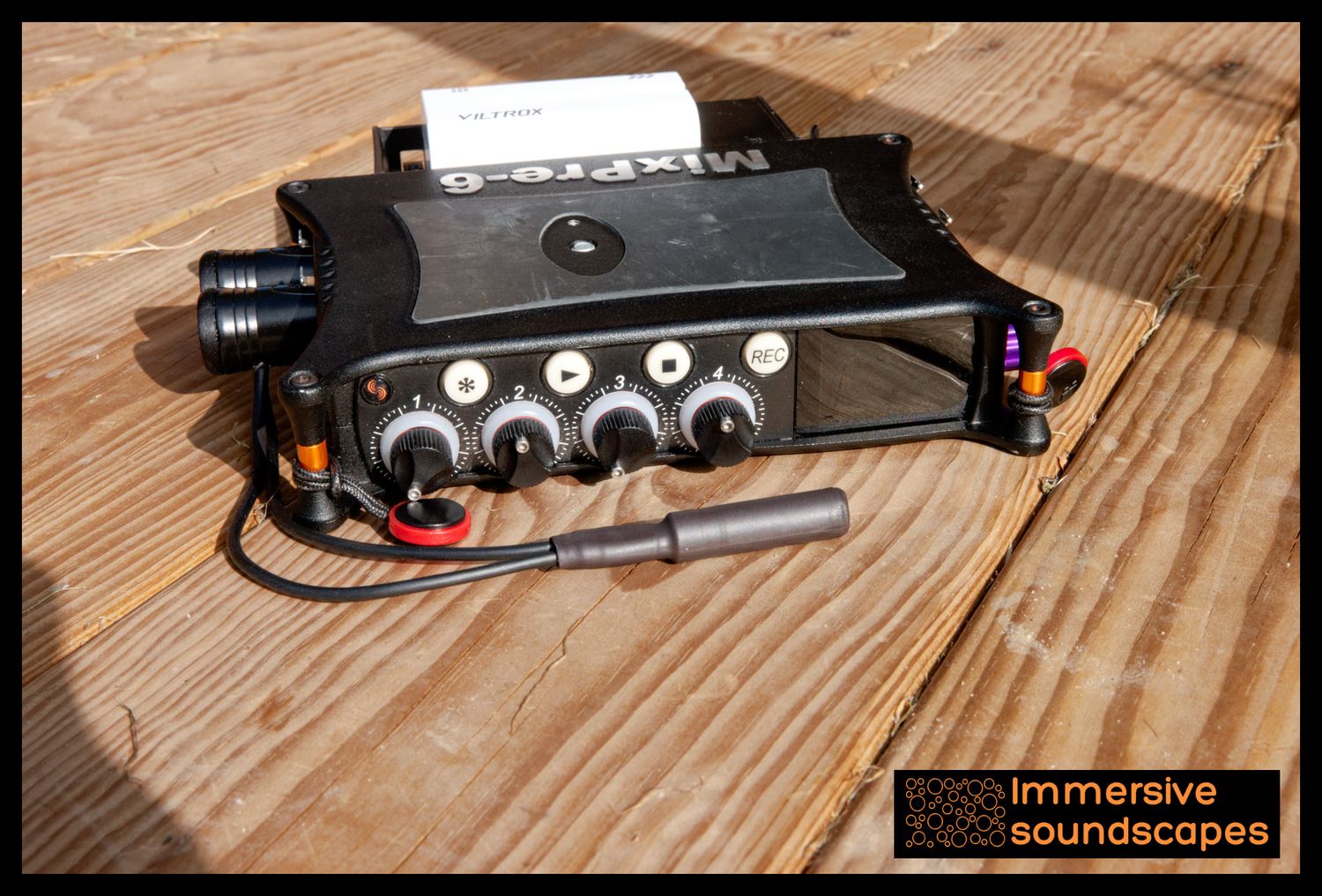 Adaptateur PIP vers XLR pour enregistreur mixpre6