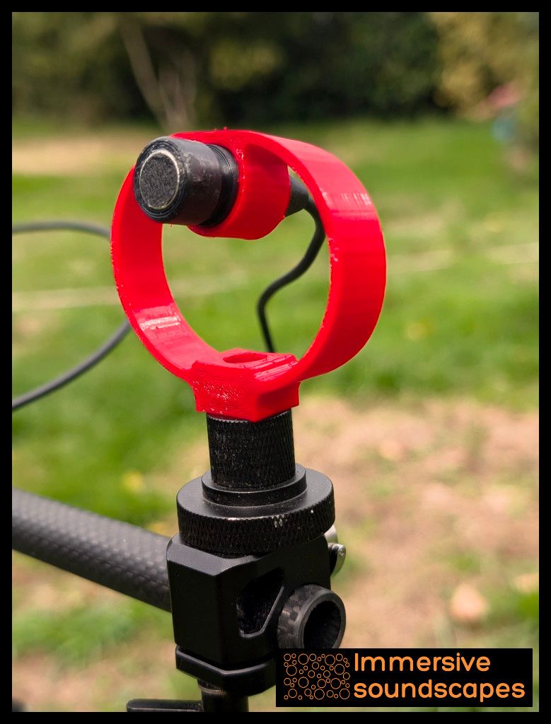 Soft mount field recording microphones