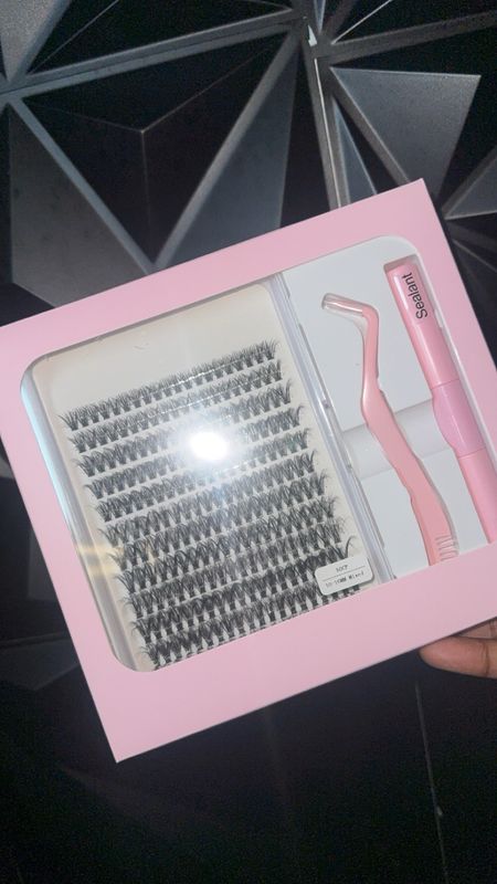 💖 DIY Lash Cluster Kit – 50C Fluffy | 10–16mm