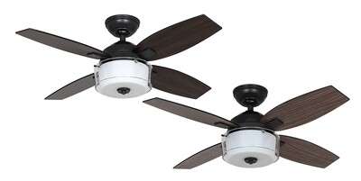 HUNTER CENTRAL PARK AS ceiling fan Ø107 with Light Kit and Wall Control included