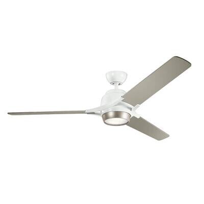 ZEUS WH Ceiling Fan by KICHLER Ø152 light integrated and remote control included