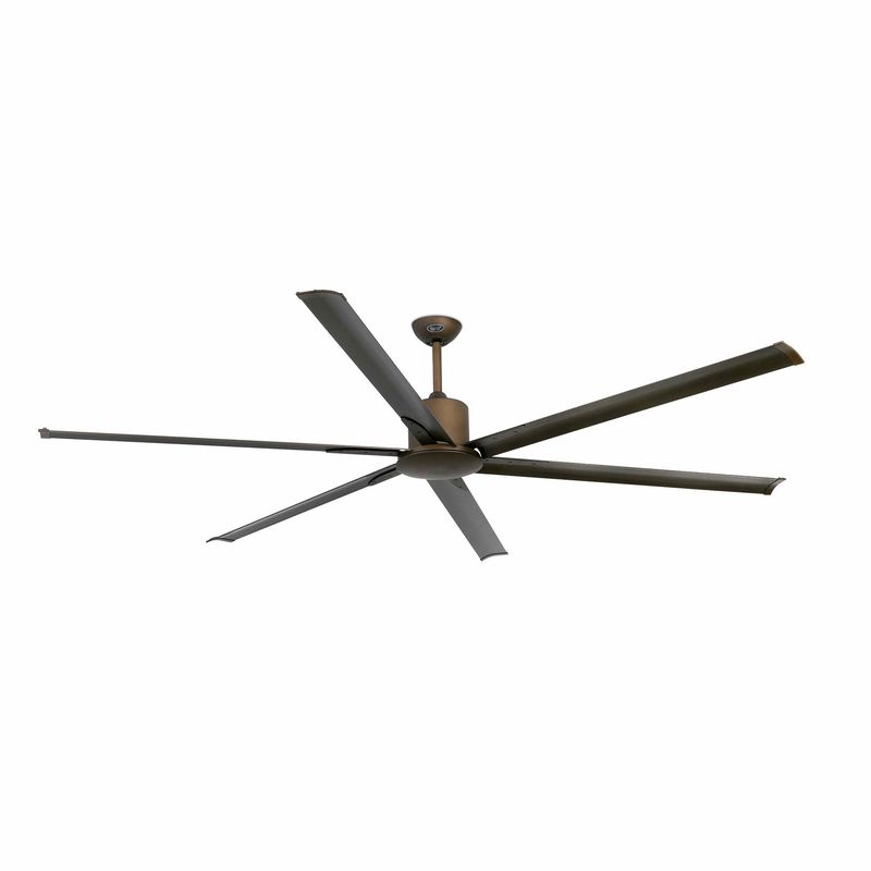 ANDROS Ø215cm Brown ceiling fan with remote control