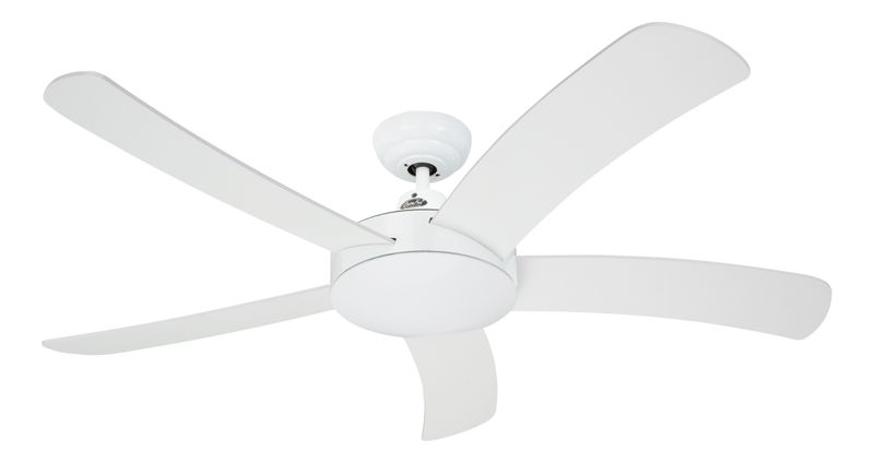 FALCETTO Ø132cm White ceiling fan with remote control