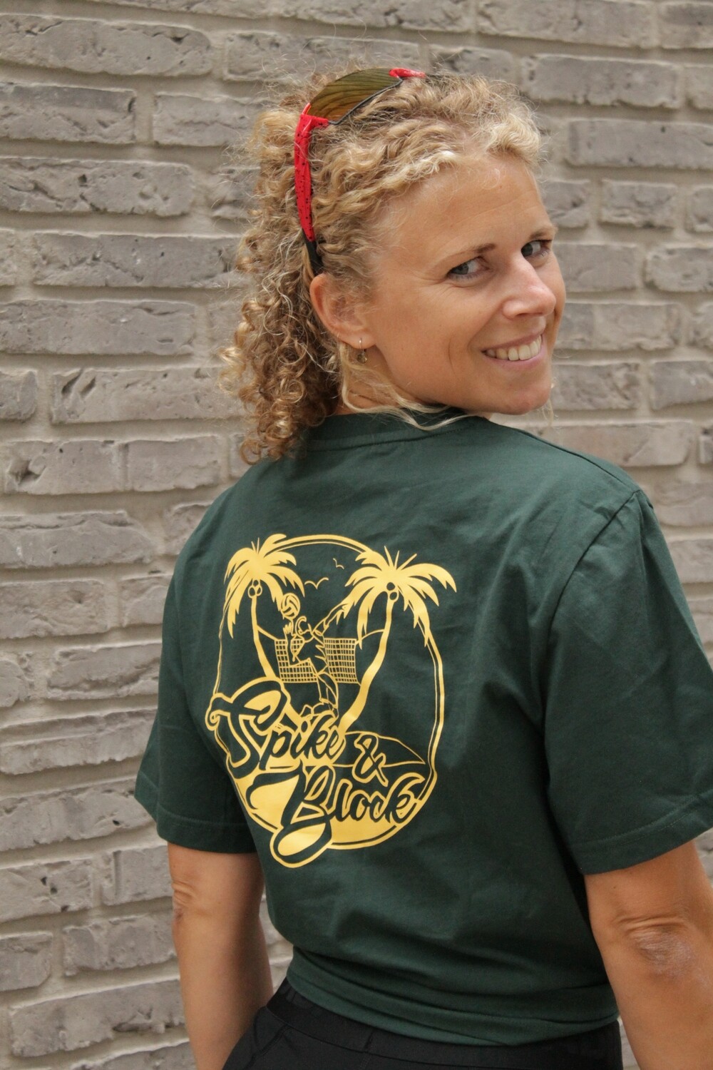 SunsetSports Summer T-Shirt "Spike & Block"
