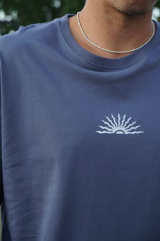 SONNENSAMMLUNG Longsleeve - Bio Baumwolle - handbedruckt