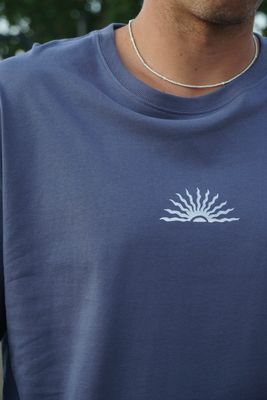 SONNENSAMMLUNG Longsleeve - Bio Baumwolle - handbedruckt
