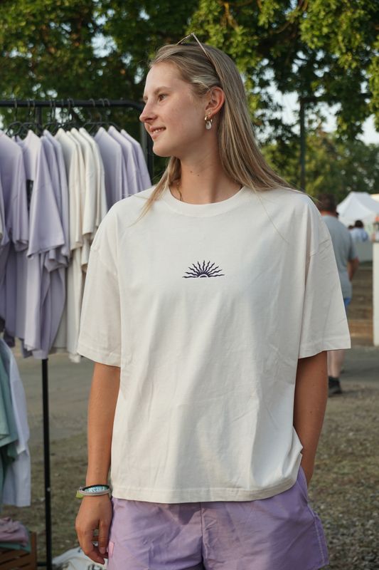 SONNENSAMMLUNG T-Shirt - Bio Baumwolle - handbedruckt