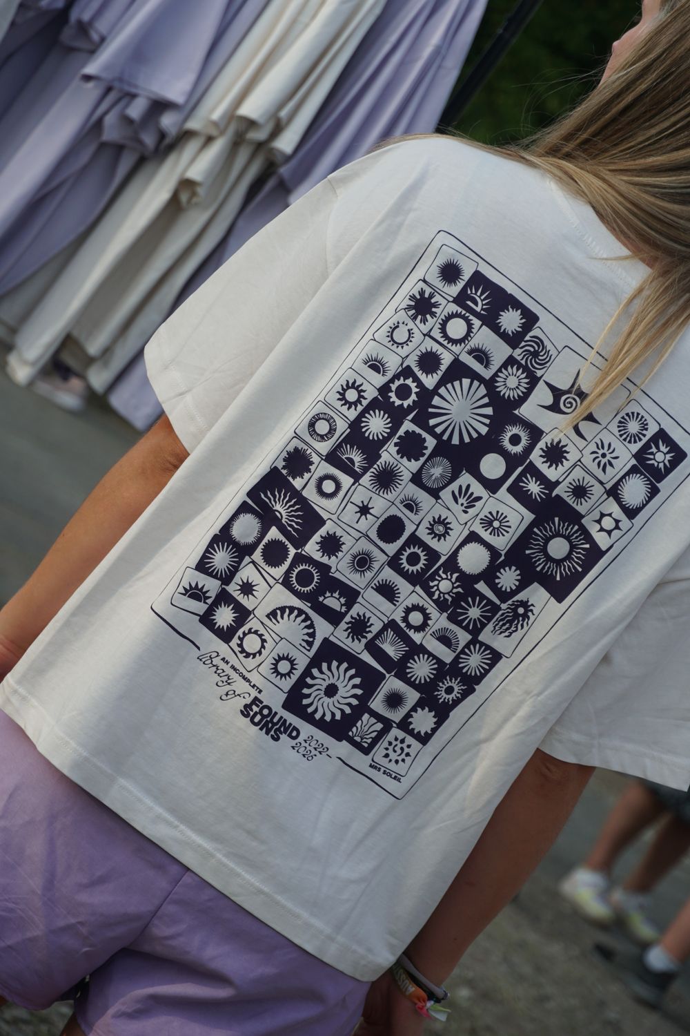 SONNENSAMMLUNG T-Shirt - Bio Baumwolle - handbedruckt