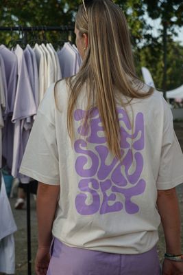 TEAM SUNSET T-Shirt - Bio Baumwolle - handbedruckt