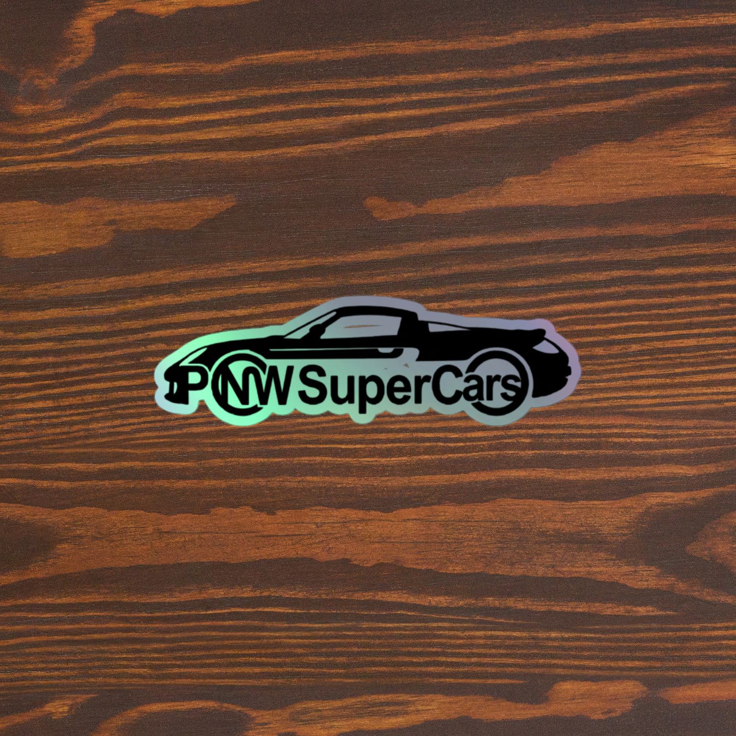 PNW SuperCars V1 Holographic stickers