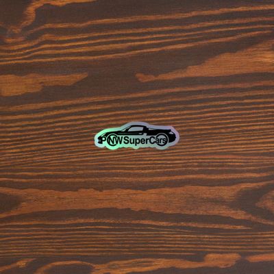 PNW SuperCars V1 Holographic stickers