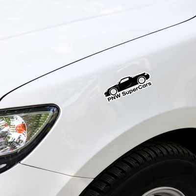 PNW SuperCars V1 Bubble-free stickers