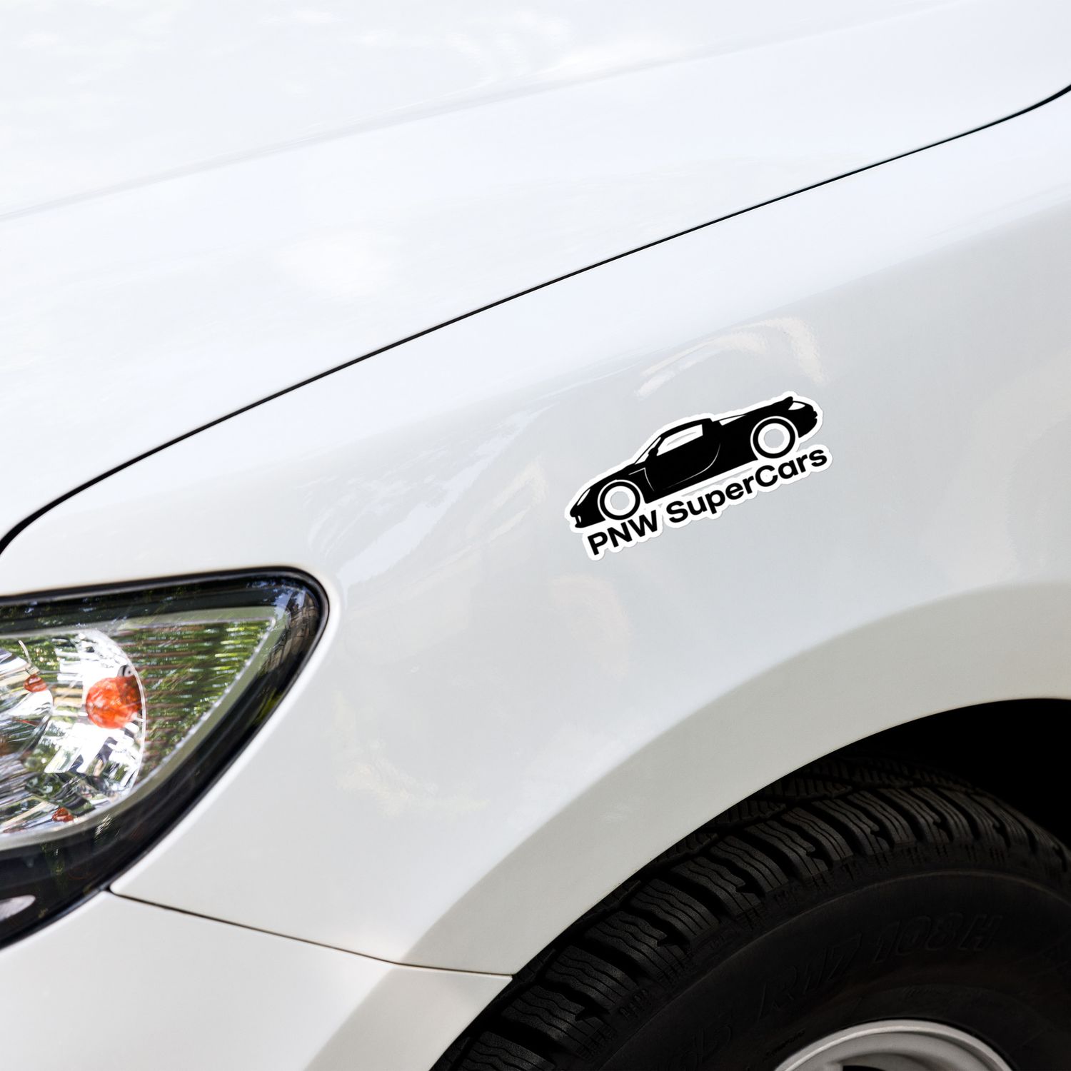 PNW SuperCars V1 Bubble-free stickers