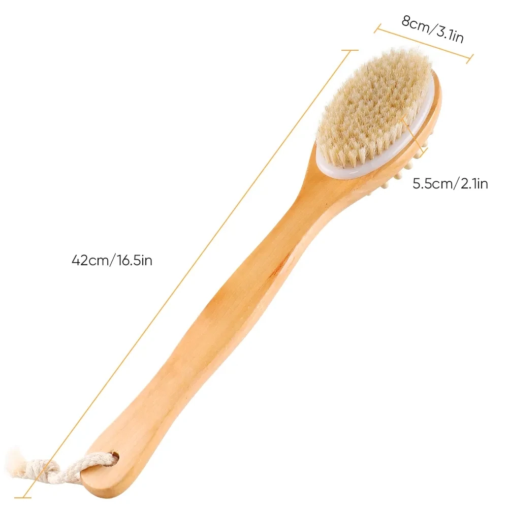Dry Brush Massage Lymphatic Drainage