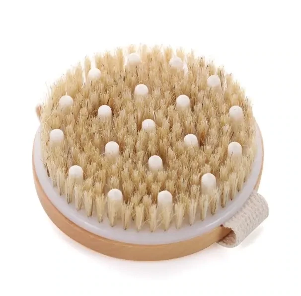 Hand Held Dry Skin Brush Massage