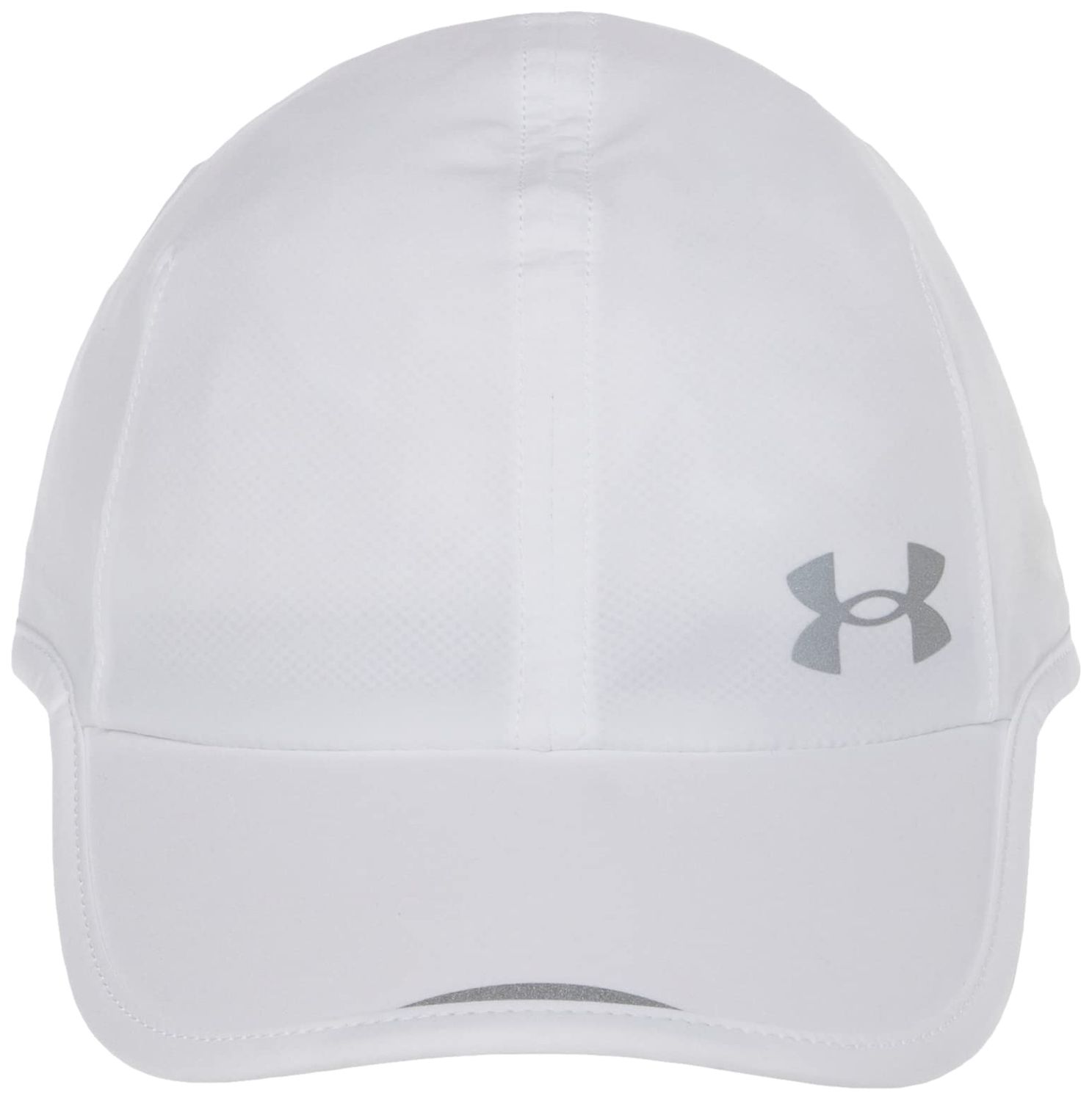 Under Armour Women&#39;s Launch Run Hat, White (100)/Reflective, One Size Fits Most