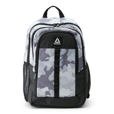 Reebok Men&#39;s Otis Backpack with 13Ã¢â‚¬Â� Laptop Sleeve, Light Gray Camo
