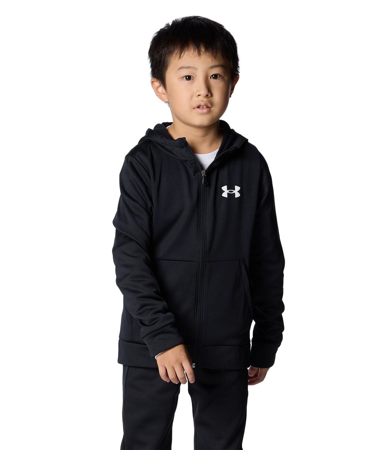 Under Armour Boys&#39; Armour Fleece Full-Zip (as1, alpha, m, regular, Medium)