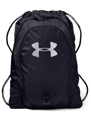 Under Armour Unisex Undeniable 20 Sackpack Backpack Black/Sliver 1342663-001
