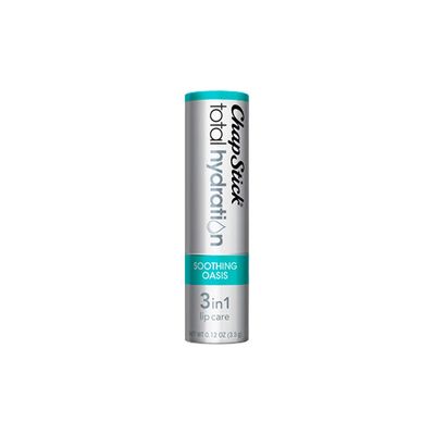 ChapStick Total Hydration Soothing Oasis Moisturizing Lip Balm Tube, 0.12 oz