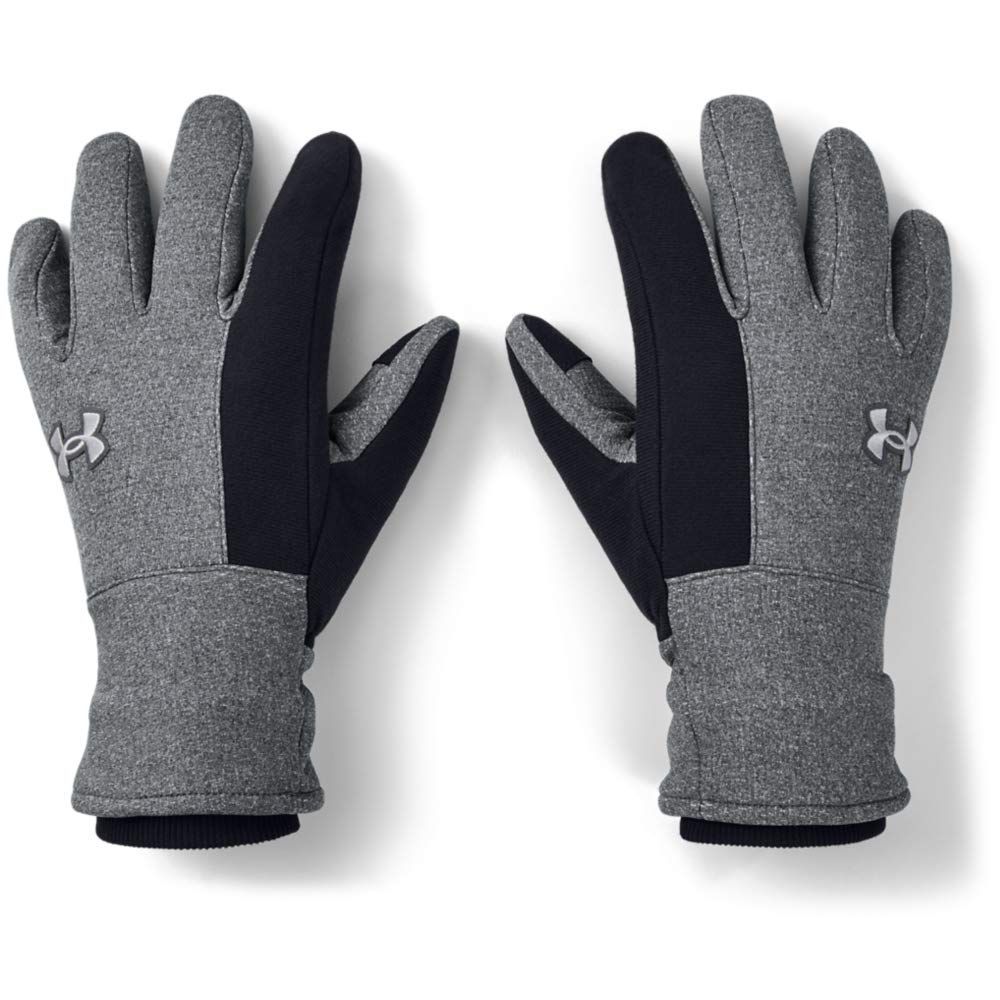 Under Armour Men&#39;s M Storm Glove Pitch Gray (012)/Halo Gray Medium