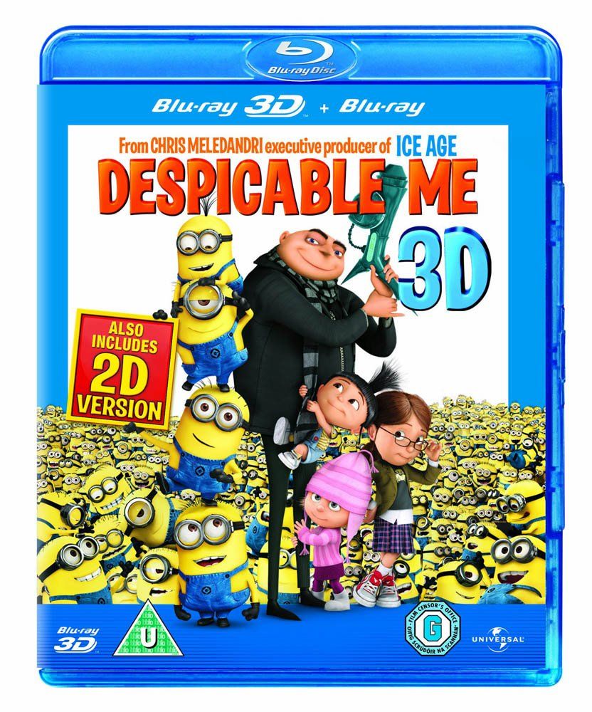 Despicable Me (Blu-ray 3D) [Region Free] [Blu-ray]