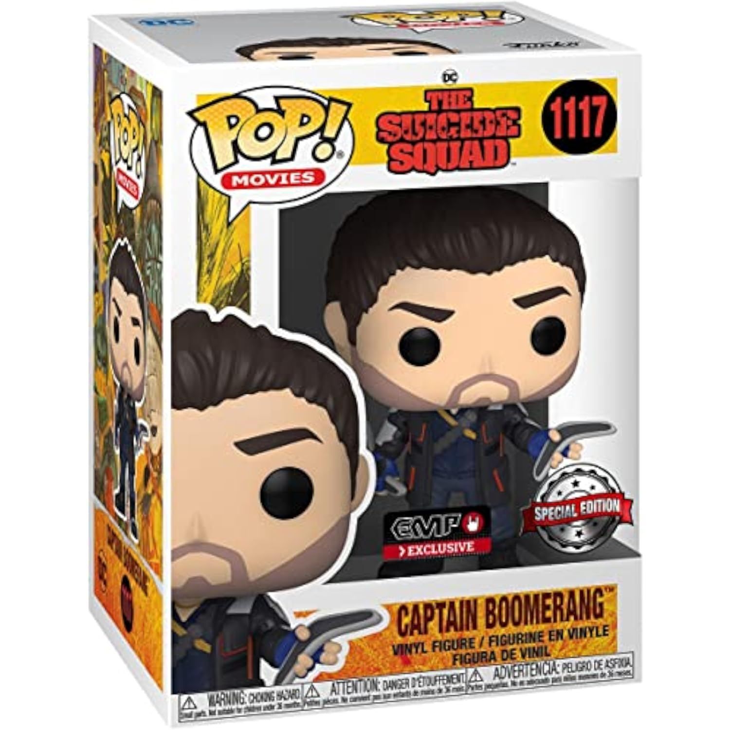 Funko POP! Movies #1117 The Suicide Squad Captain Boomerang - Walmart Exclusive