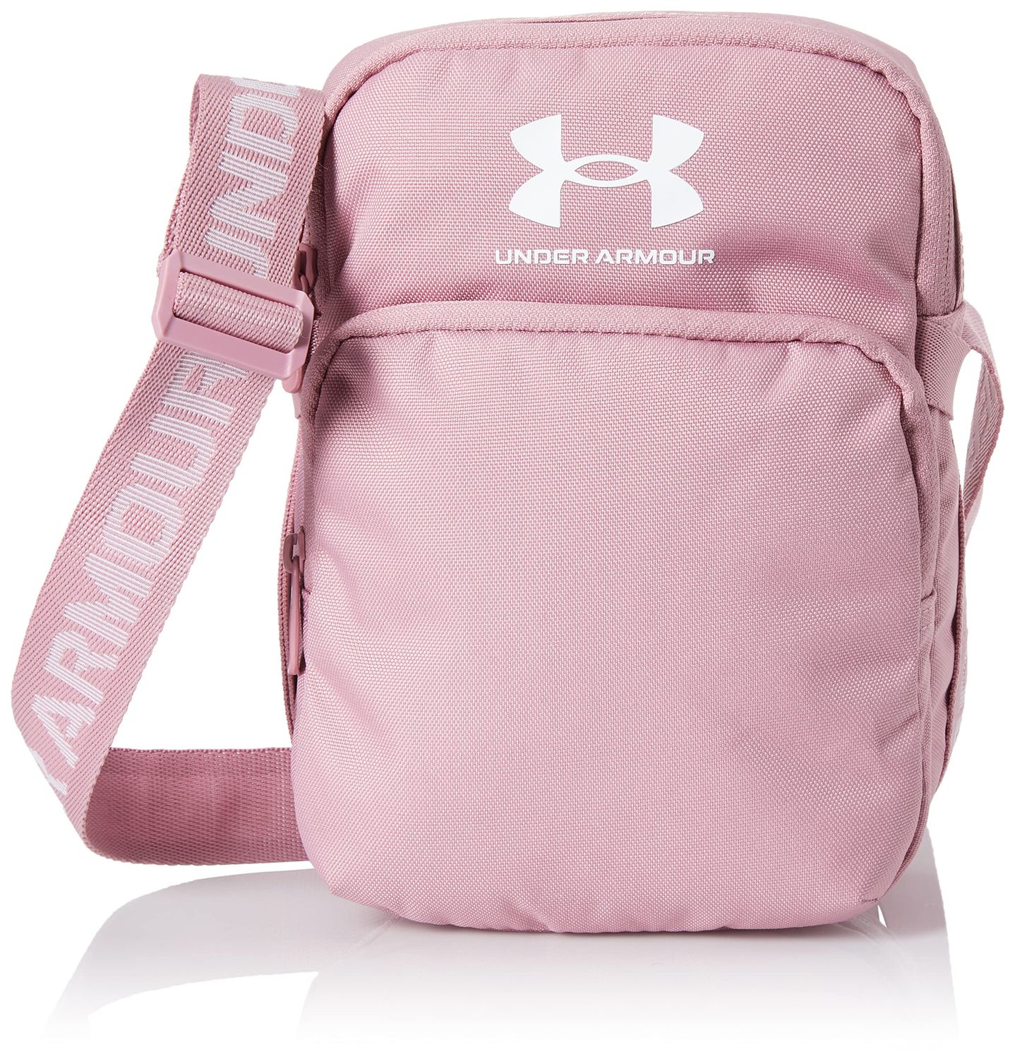 Under Armour unisex-adult Loudon Crossbody, (697) Pink Elixir/Pink Elixir/White, One Size