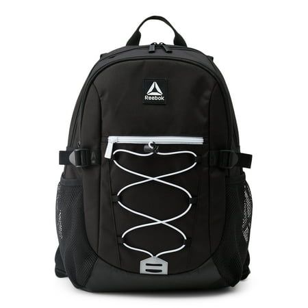 Reebok Men&#39;s Bristol Backpack with 13&quot; Laptop Sleeve, Black