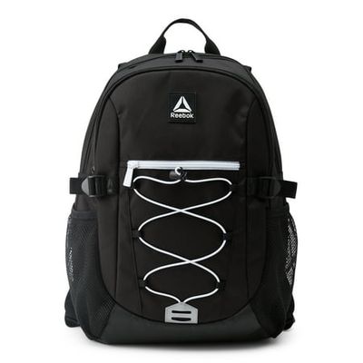 Reebok Men&#39;s Bristol Backpack with 13&quot; Laptop Sleeve, Black