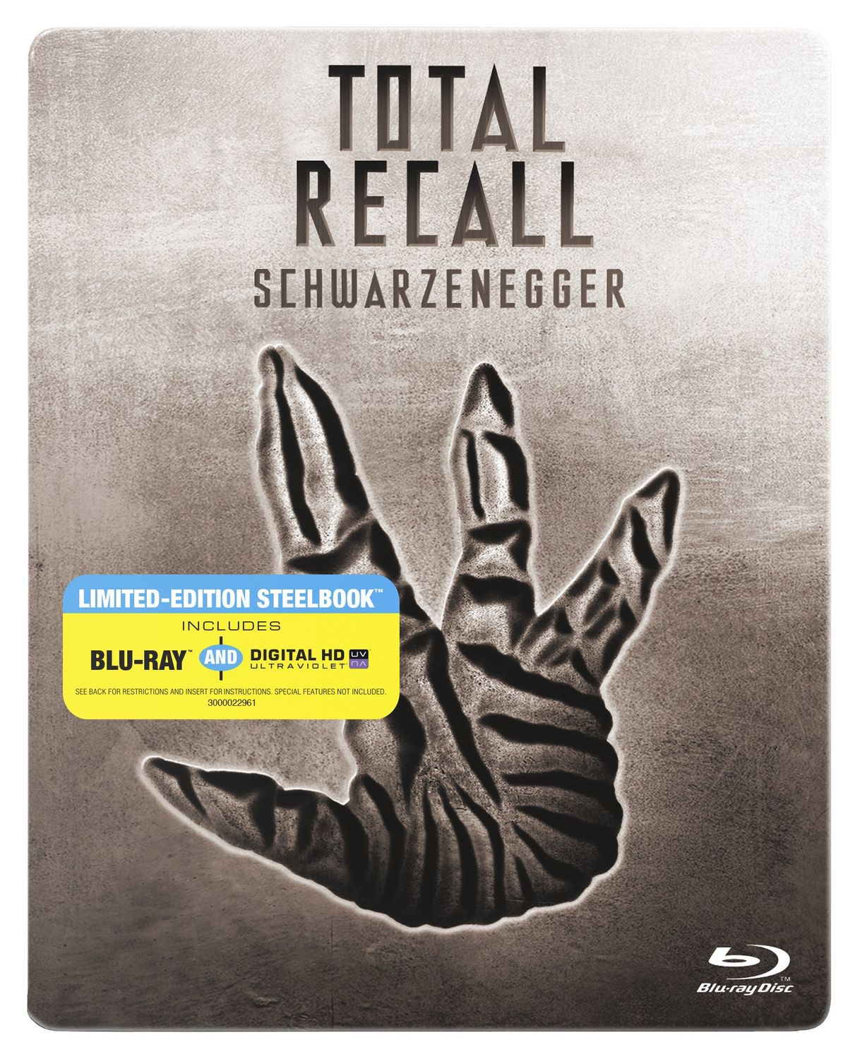 Total Recall [Blu-ray Steelbook + Digital HD] [Blu-ray]