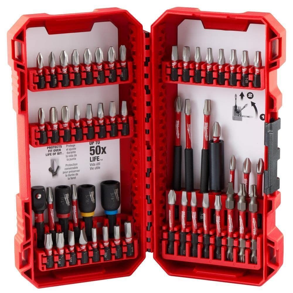 LABZU Fits Milwaukee Tool 48-32-4010 54 Pc. Shockwave Impact Duty Driver Bit Set